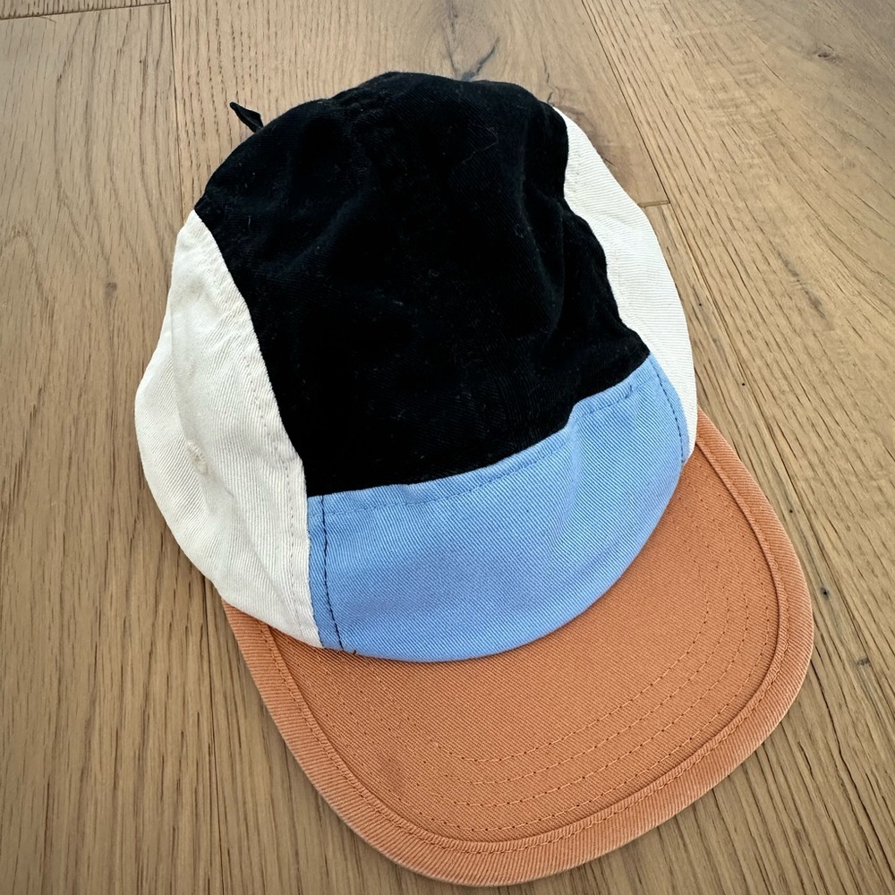 Arket Colorblock Kids Cap with Orange Brim